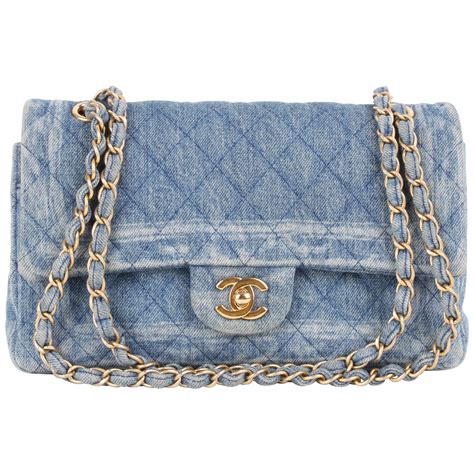 denim chanel bag mini|Chanel denim flap bag 2019.